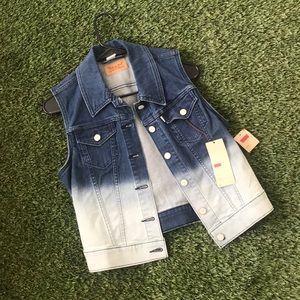Brand New Levi Denim Vest!